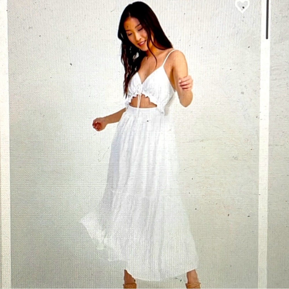 Altar’d State White Maxi Dress